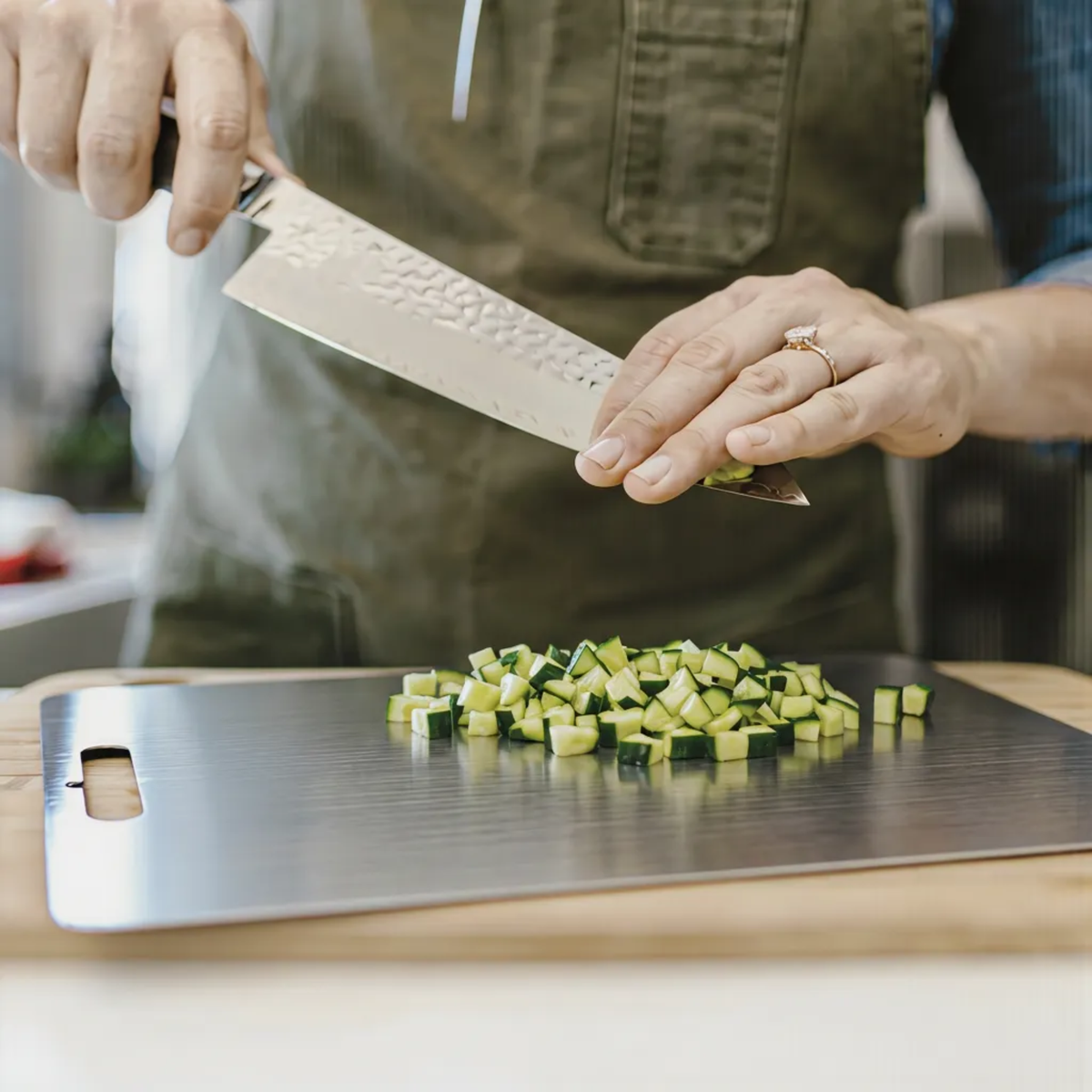 STALVEN SteelBoard™ – Skärbräda i rostfritt stål